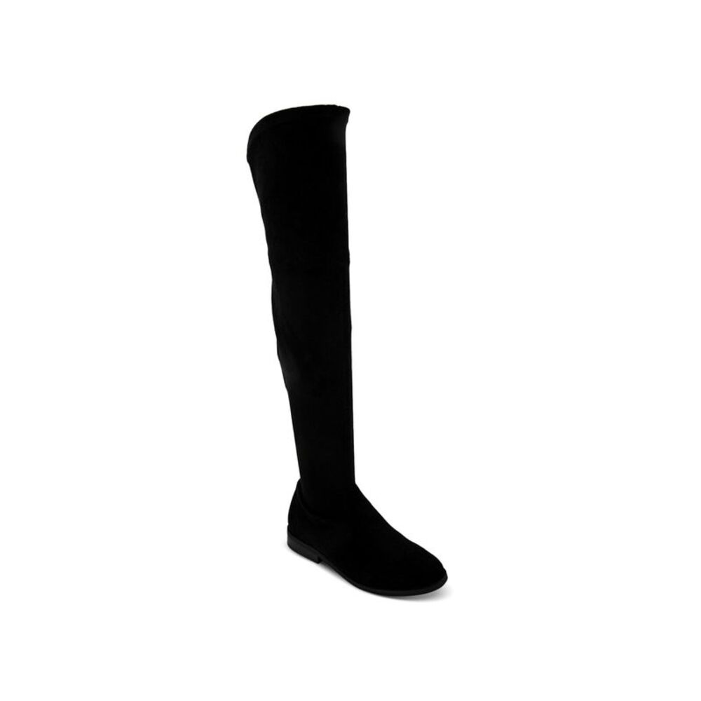 GENTLE SOULS KENNETH COLE Womens Black Zip Emma Toe Block Heel Riding Boot 7 M